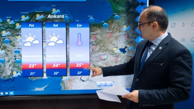 Meteoroloji, yurt genelinde sıcaklıkların mevsim normallerinin üzerinde seyretmeye devam edeceğini,