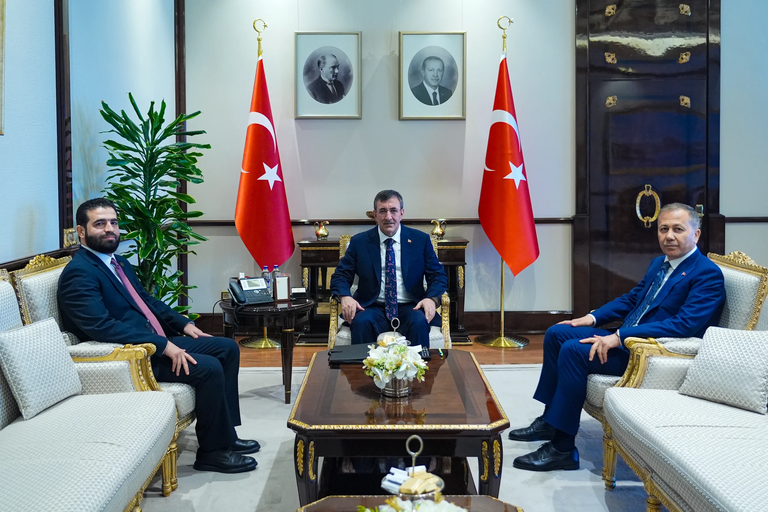 Cumhurbaşkanı Yardımcısı Cevdet Yılmaz, Suriye'nin güvenlik ve kalkınma sürecine Türkiye'nin