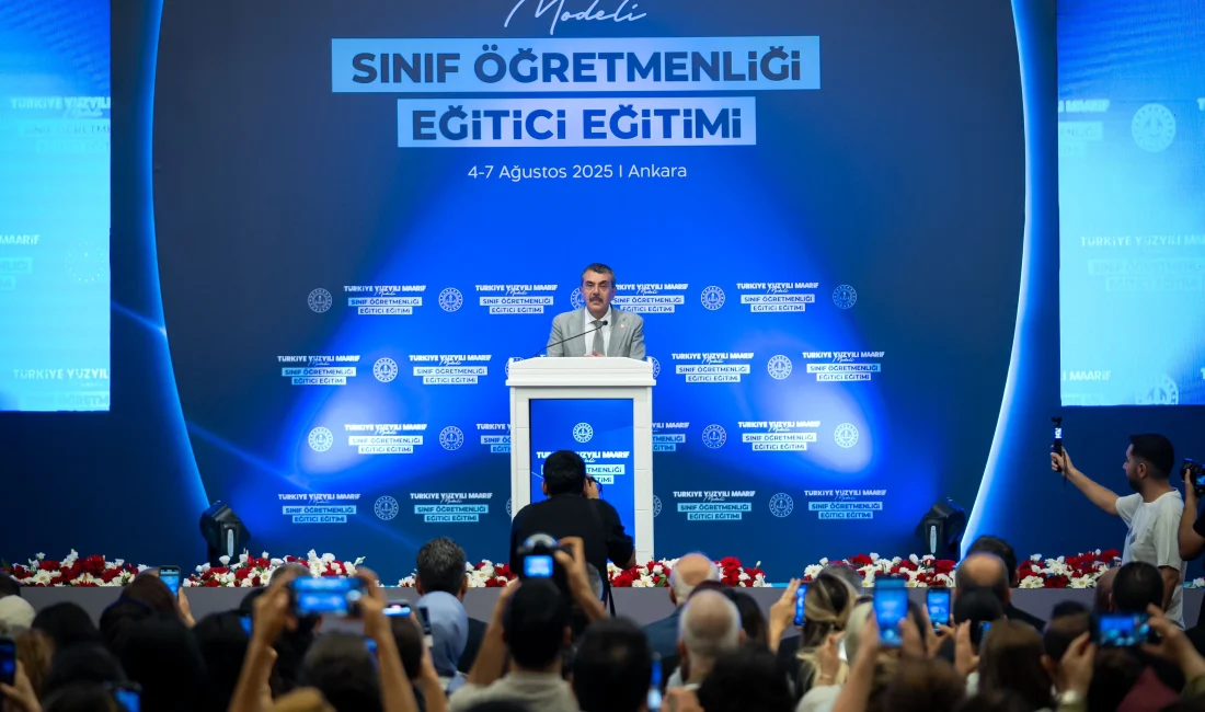 Bakan Tekin, Türkiye Yüzyılı Maarif Modeli kapsamında öğrencilerin doğaya duyarlı