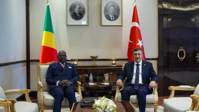 Cumhurbaşkanı Yardımcısı Yılmaz, Kongo Başbakanı Makosso ile yaptığı görüşmede, iki