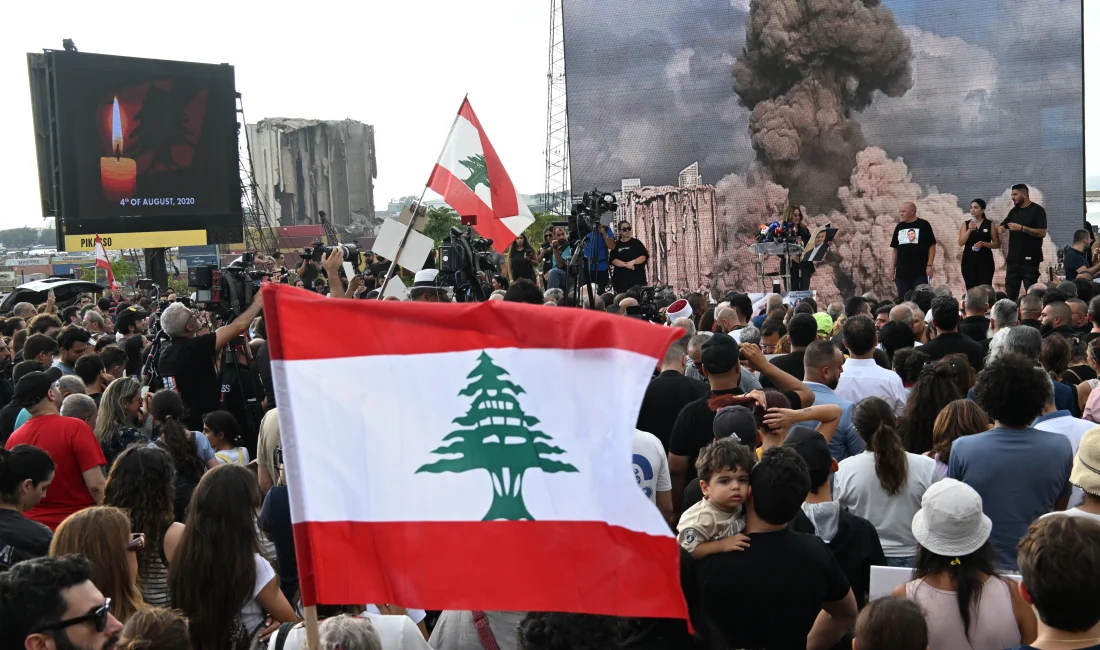 Beyrut Limanı’nda 2020’de yaşanan ve yüzlerce can alan büyük patlamanın