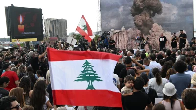 Beyrut Limanı’nda 2020’de yaşanan ve yüzlerce can alan büyük patlamanın