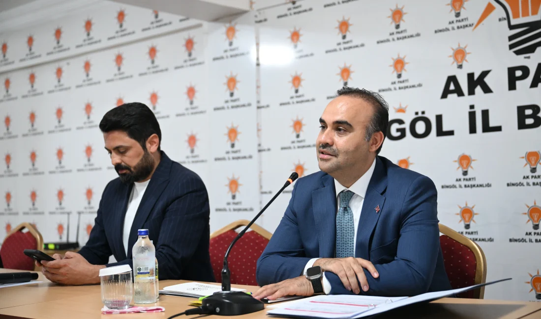 Bakan Mehmet Fatih Kacır, Bingöl ziyaretinde bilim merkezi kurulması için