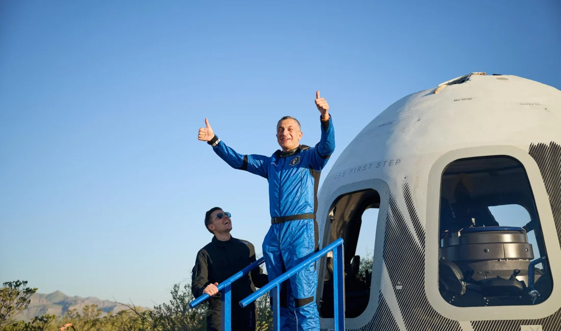 Blue Origin ile uzaya çıkan Gökhan Erdem, yaşadığı unutulmaz anları