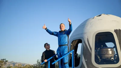Blue Origin ile uzaya çıkan Gökhan Erdem, yaşadığı unutulmaz anları