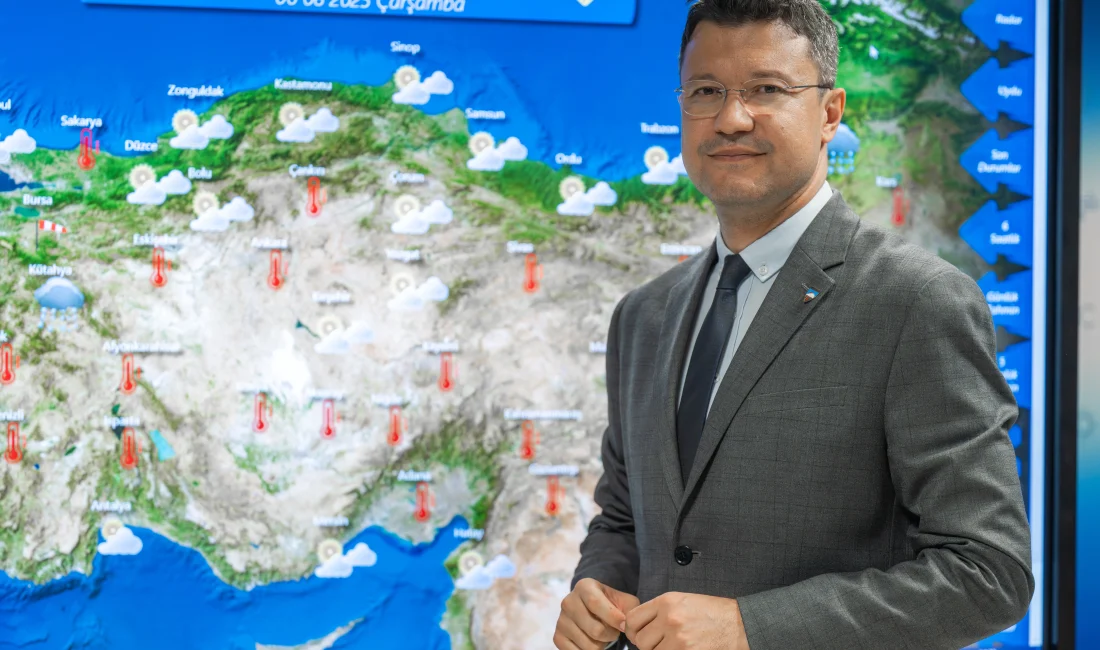 Meteoroloji Genel Müdürlüğü, hafta boyunca sıcaklıkların özellikle iç ve doğu