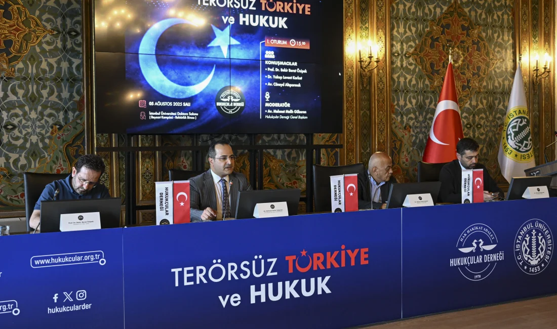 “Terörsüz Türkiye ve Hukuk” panelinde, terörle mücadele sürecinde anayasa, ceza