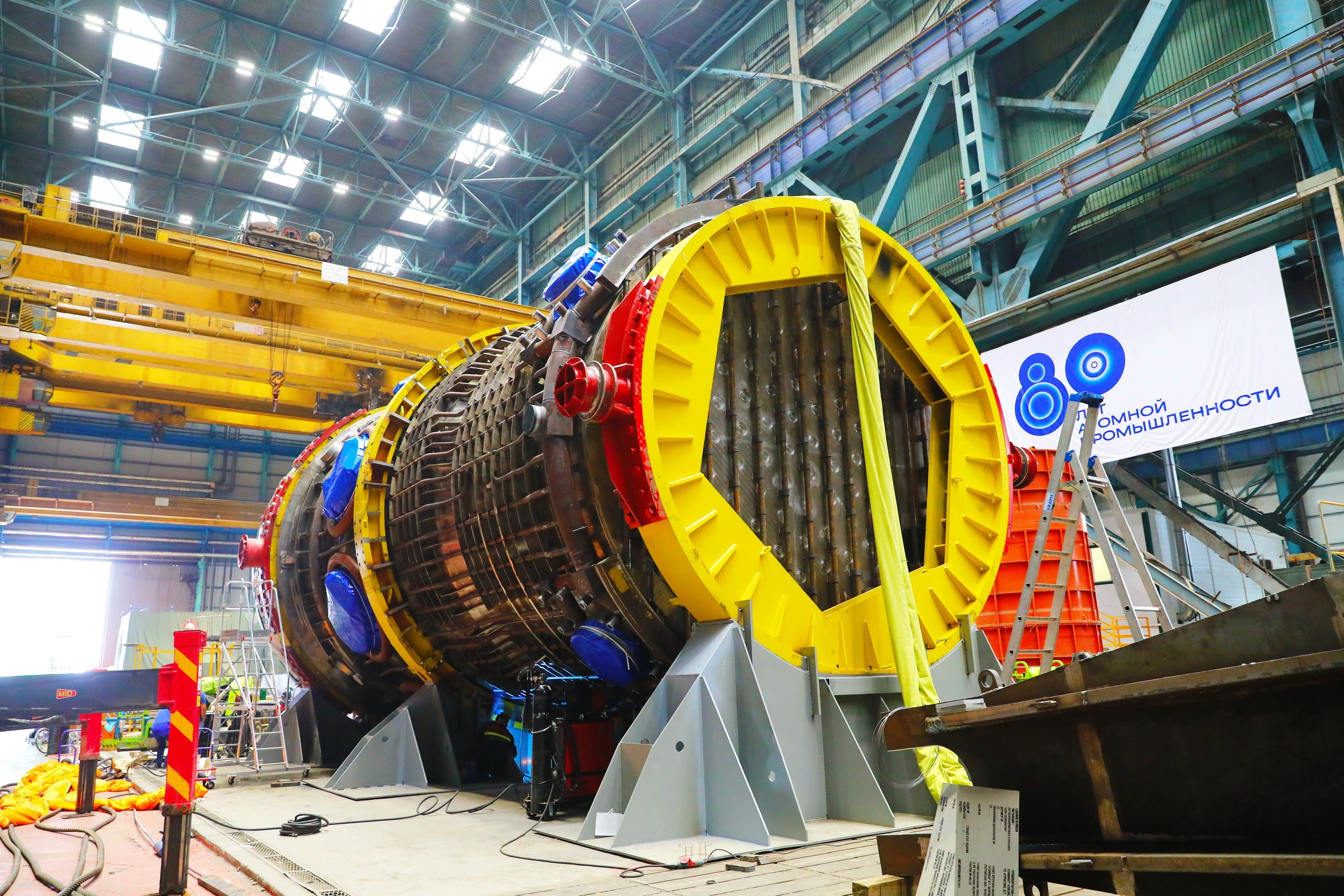 Rosatom’un Makine Mühendisliği Bölümü, kurşun soğutmalı BREST-OD-300 reaktörüne ait ana