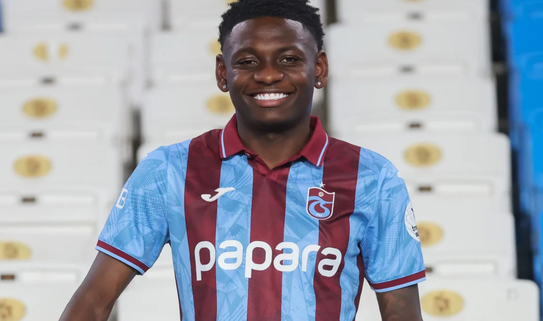 Trabzonspor, Fransız ekibi Stade Rennais'ten transfer ettiği Kazeem Olaigbe ile