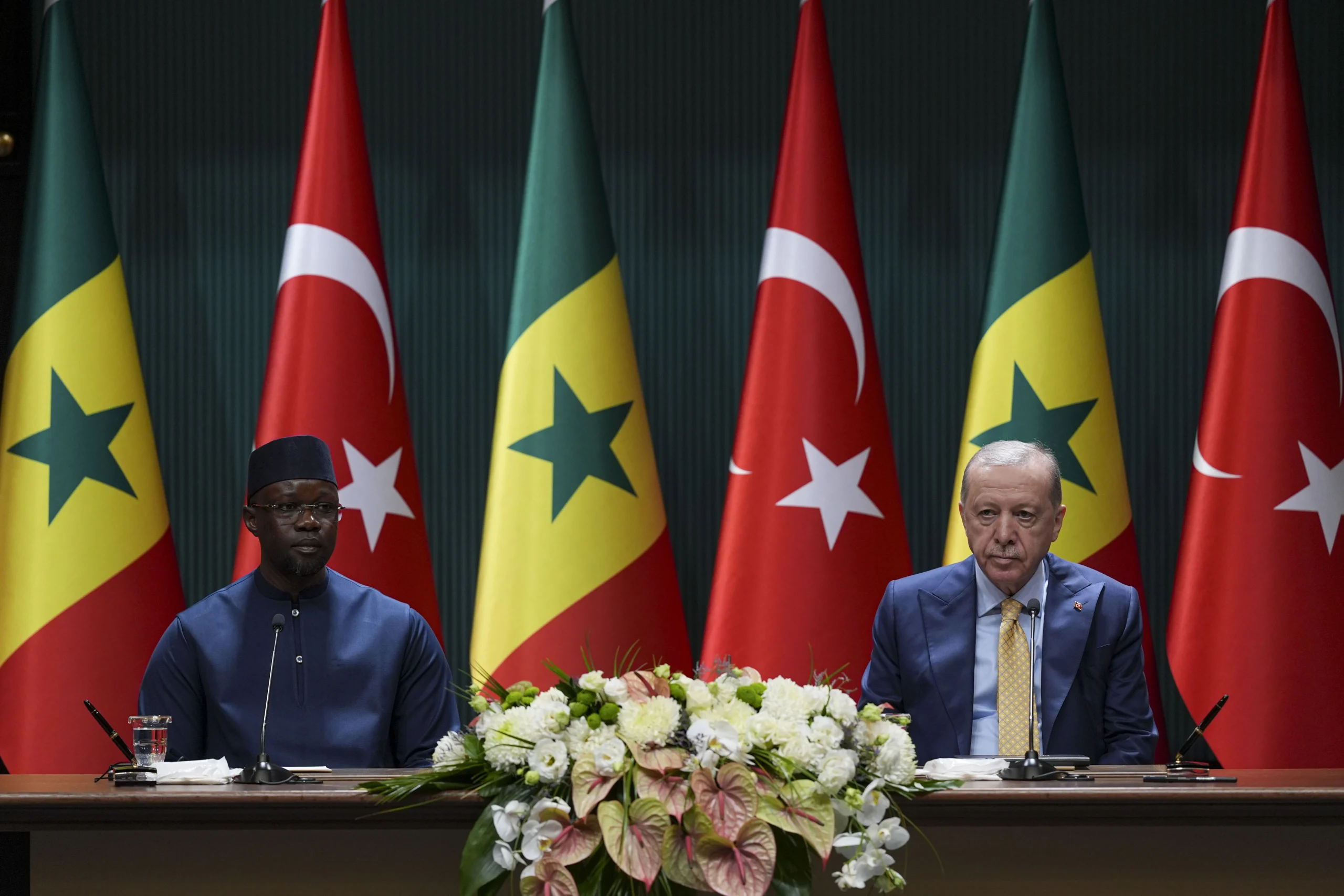 Erdoğan, Gazze’deki soykırım sona erene kadar mücadelelerini sürdüreceklerini vurgularken, Senegal’in