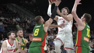 FIBA 2025 Avrupa Şampiyonası hazırlıkları kapsamında Litvanya ile karşılaşan A