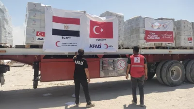  AFAD Başkanı Pehlivan, Türkiye’nin Gazze’ye gönderdiği yardımların insanlığın onurunu