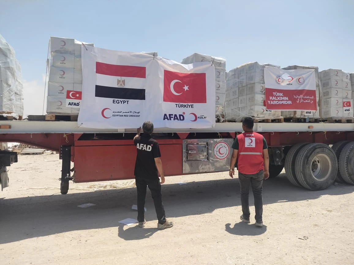  AFAD Başkanı Pehlivan, Türkiye’nin Gazze’ye gönderdiği yardımların insanlığın onurunu