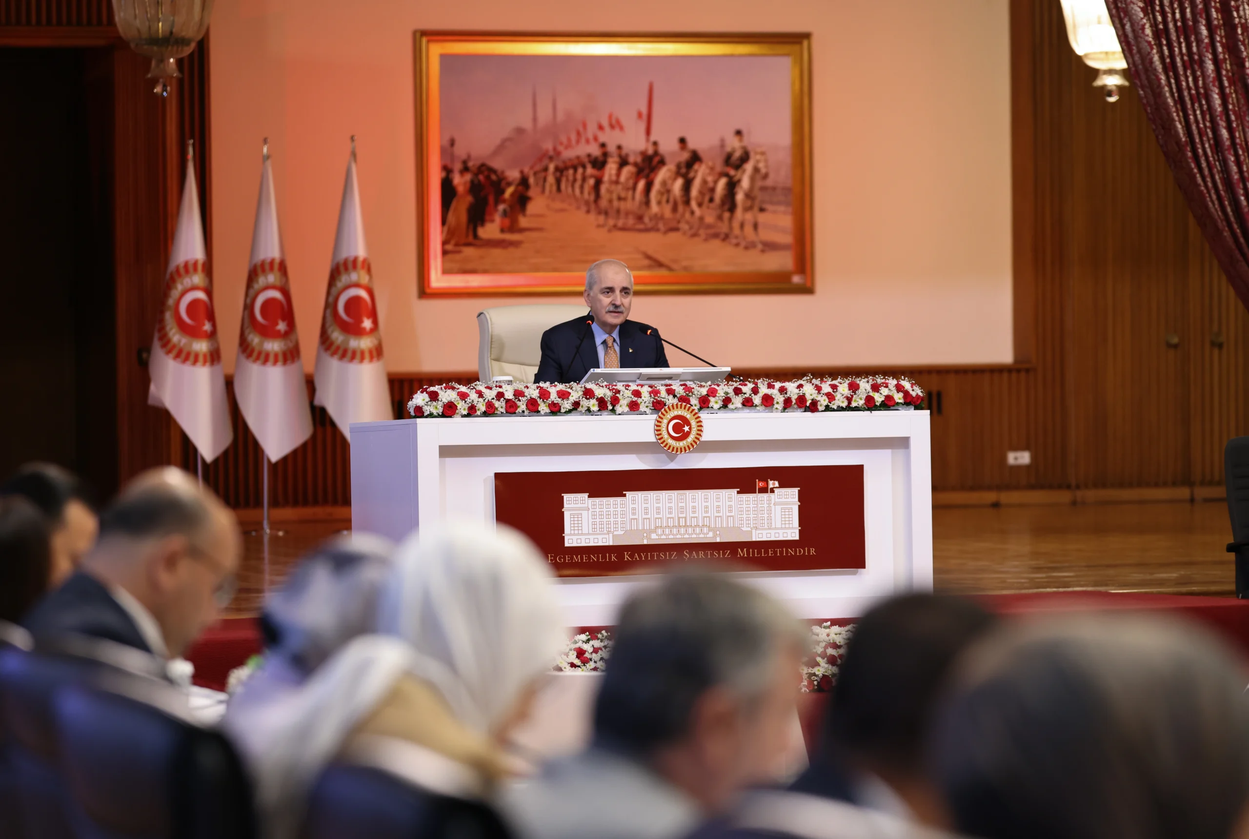 TBMM Başkanı Numan Kurtulmuş, Milli Dayanışma Komisyonu’nda ittifak ruhunun önemine