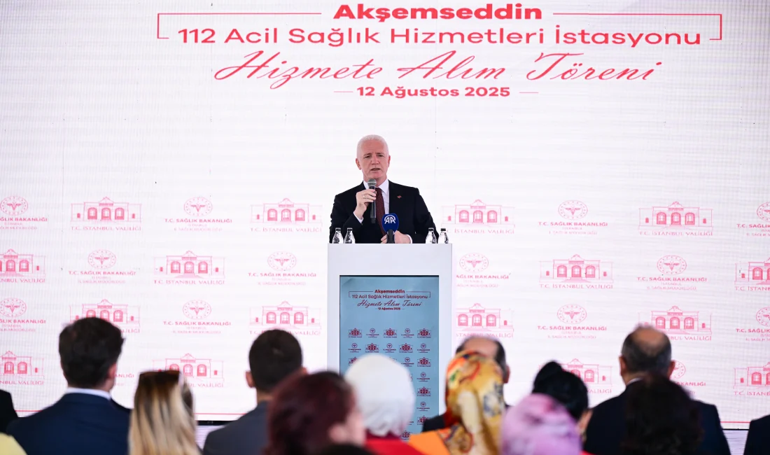 Esenyurt’ta hizmete giren Akşemseddin 112 Acil Sağlık İstasyonu, acil sağlık
