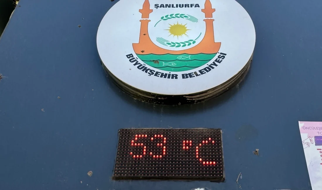 Şanlıurfa’da Termometreler 53 Dereceyi Gördü Şanlıurfa’da kavurucu sıcaklık 53 dereceye çıktı, kentte hayat durma noktasına