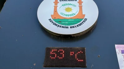 Şanlıurfa’da kavurucu sıcaklık 53 dereceye çıktı, kentte hayat durma noktasına