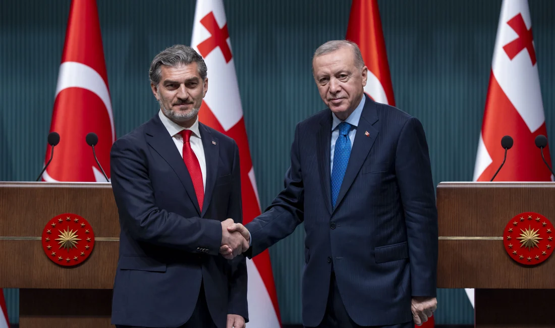 Cumhurbaşkanı Erdoğan, Gürcistan ile ticaret, ulaştırma ve savunma alanlarında işbirliğini