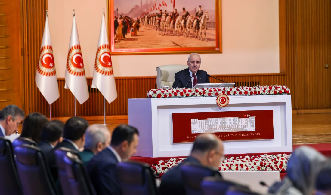 TBMM Başkanı Numan Kurtulmuş, Milli Dayanışma, Kardeşlik ve Demokrasi Komisyonu’nun