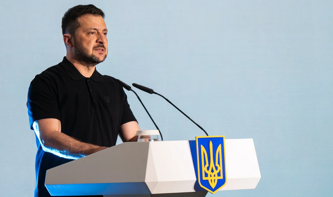 Zelenskiy, Rusya’nın Donbas’ı tamamen ele geçirme planına karşı kararlı olduklarını,