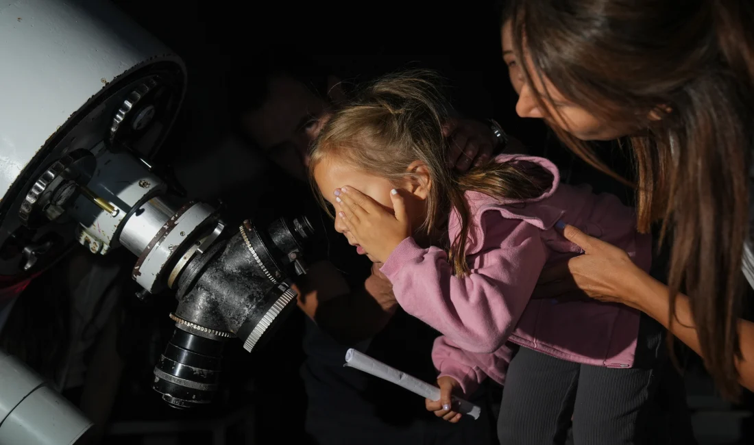 Ankara’da gökyüzü meraklıları, Perseid meteor yağmurunu izlemek için Kreiken Rasathanesi’nde