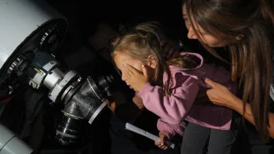Ankara’da gökyüzü meraklıları, Perseid meteor yağmurunu izlemek için Kreiken Rasathanesi’nde