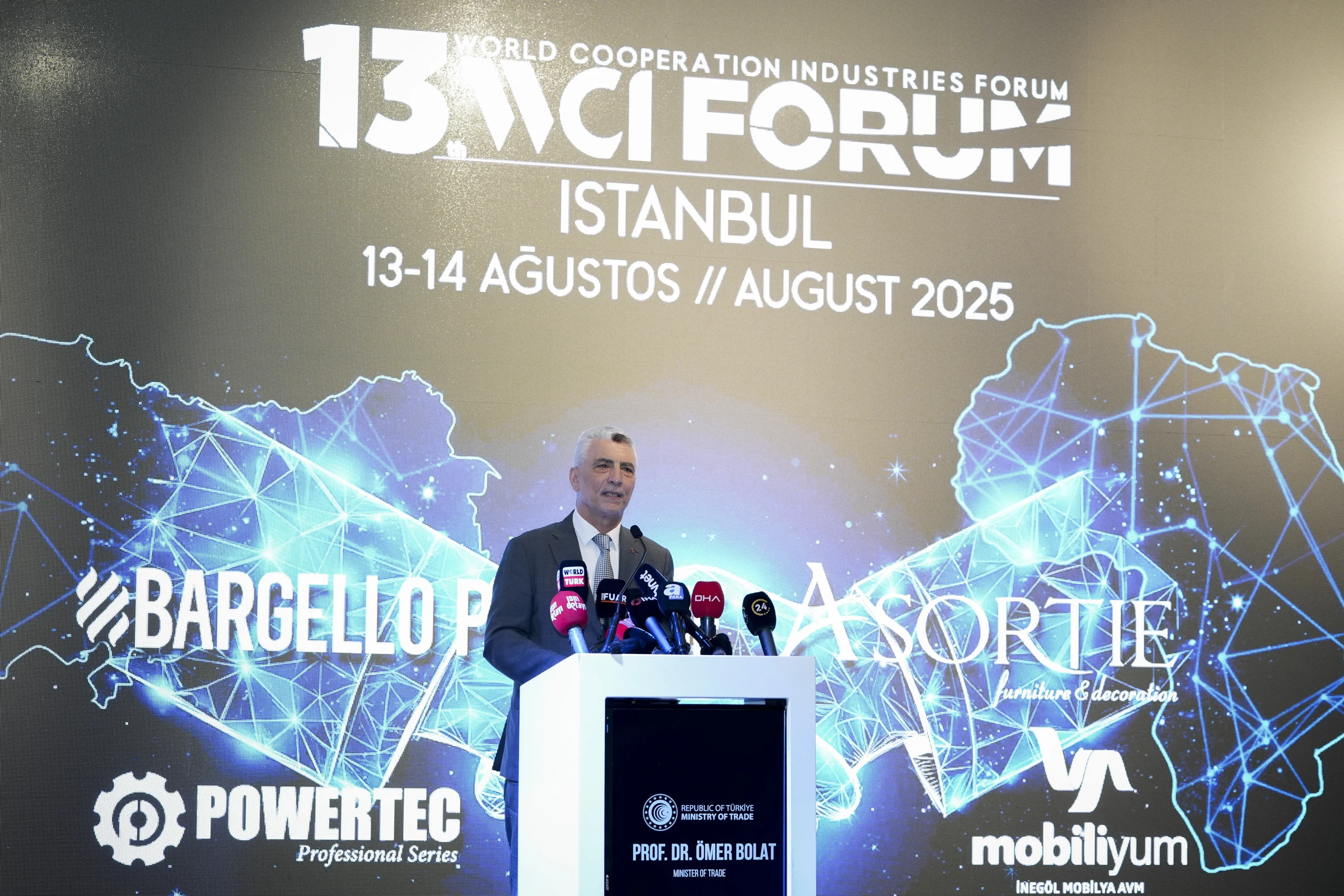 Bolat, WCI Forumu’nda Afrika ile ticaretin 2003’ten bu yana 7