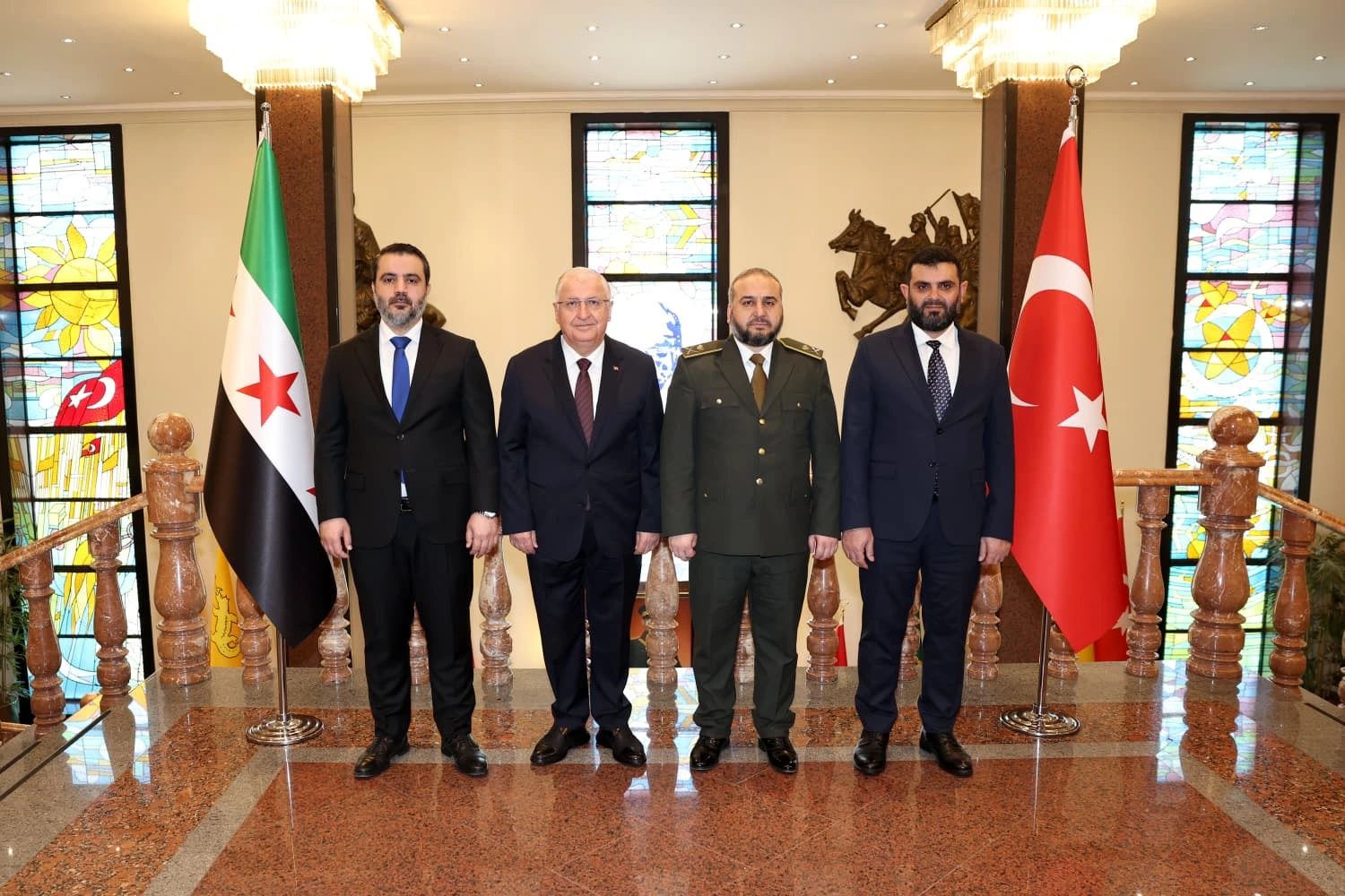 Ankara’da yapılan görüşmede savunma ve güvenlik alanında işbirliğini öngören mutabakat