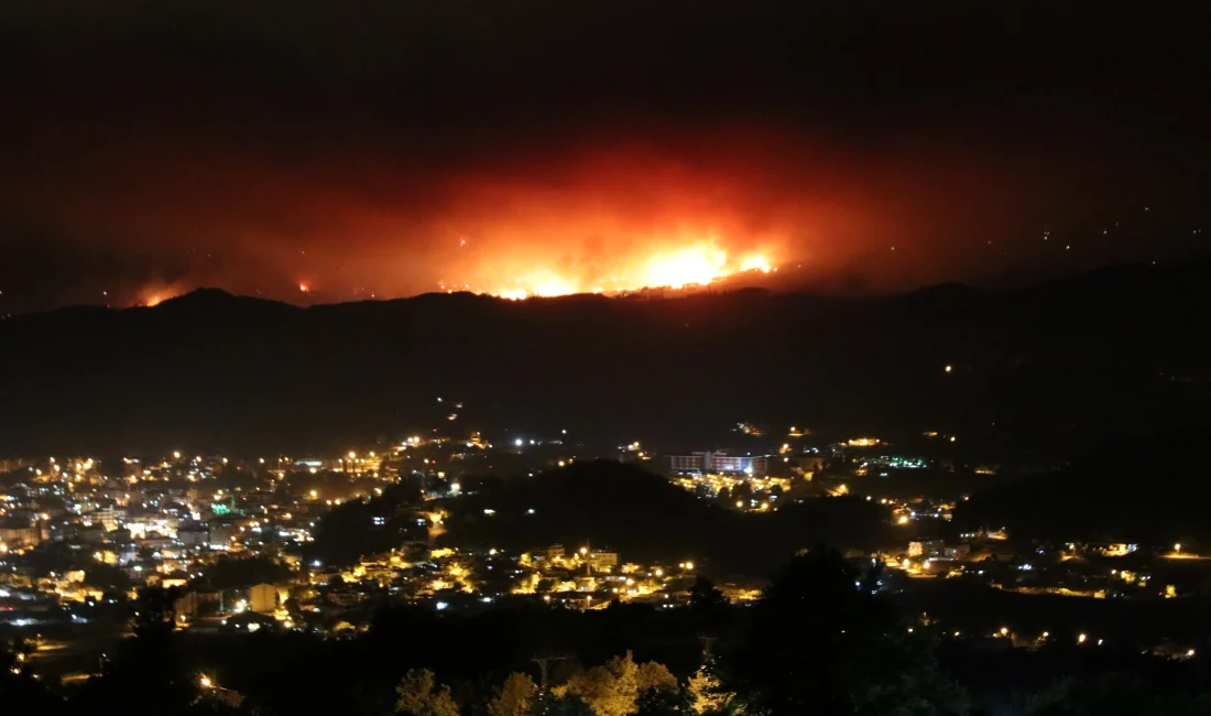 Suriye’deki Orman Yangınları Yayılıyor: Alevler Hatay’a Sıçradı Suriye’nin üç kentinde etkili olan orman yangınları hızla yayılırken, Lazkiye’deki