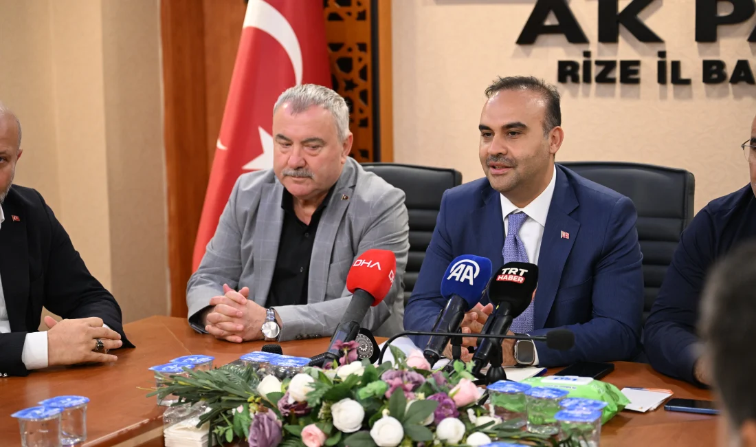 Bakan Kacır, Rize’de çay ve turizmi birleştirecek yatırım, aktif karbon