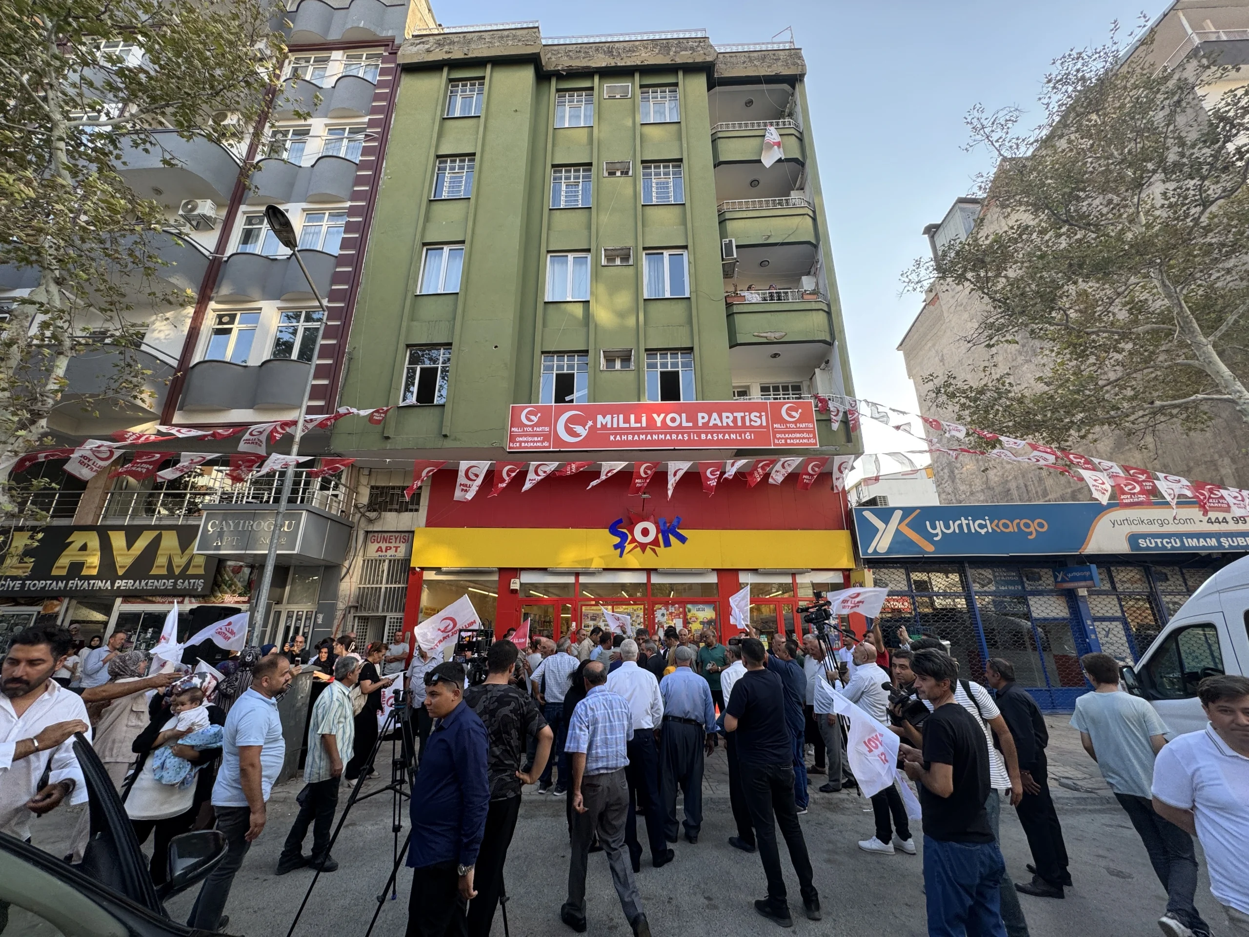 Milli Yol Partisi, Kahramanmaraş’taki yeni il ve ilçe teşkilat binasının