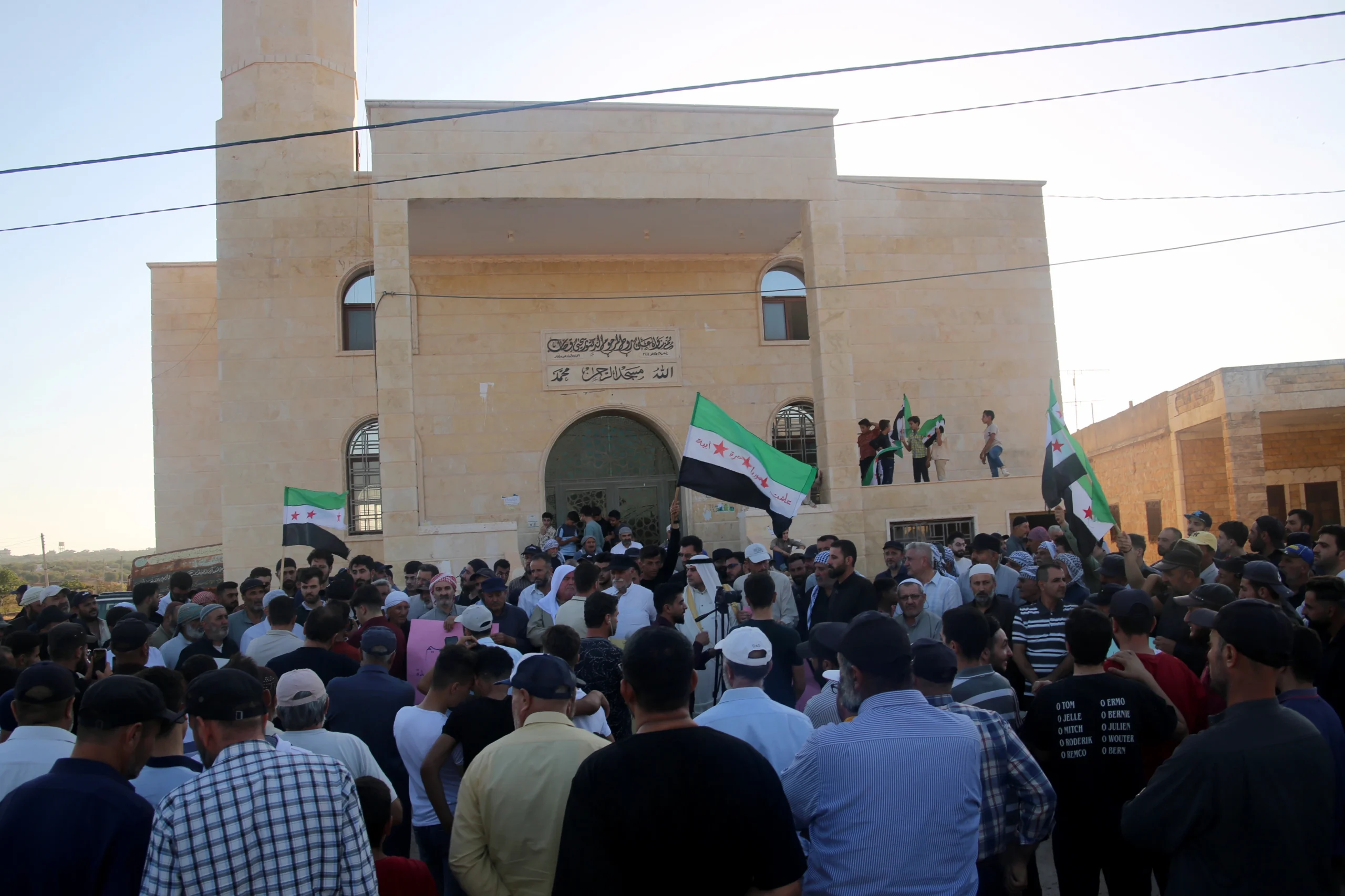 Suriye’nin İdlib kentinde yaşayan Dürziler, Süveyda’dan gelen ayrılıkçı çağrılara karşı