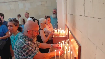 Hatay’ın Samandağ ilçesinde Ermeni vatandaşların geleneksel bayramı Meryem Ana Yortusu