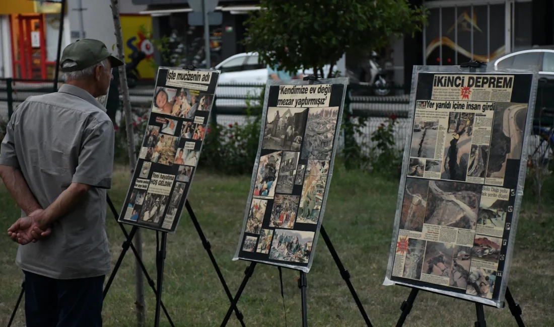 Düzce’nin Gölyaka ilçesinde, 1999 Marmara Depremi’nde hayatını kaybedenler 26. yıl