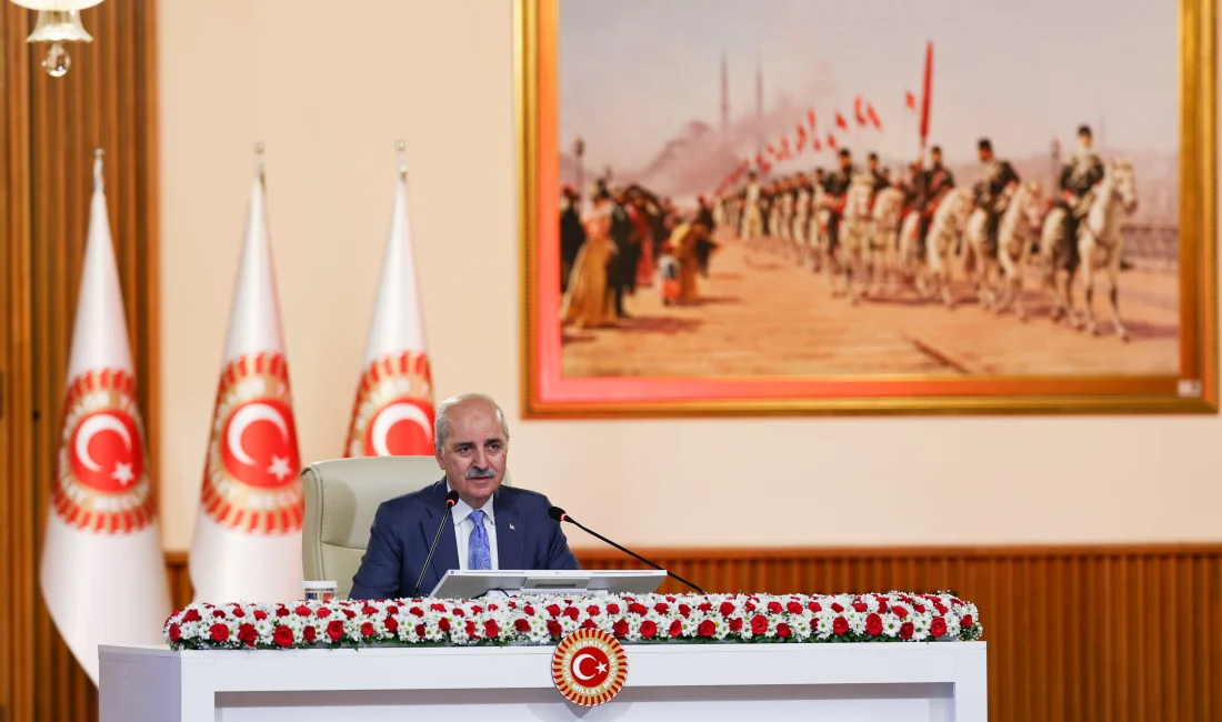 TBMM Başkanı Numan Kurtulmuş, Milli Dayanışma, Kardeşlik ve Demokrasi Komisyonu’nun