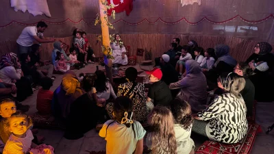 Erzurum Kültür Yolu Festivali’nde düzenlenen masal etkinliğiyle çocuklar kültürel değerlerle