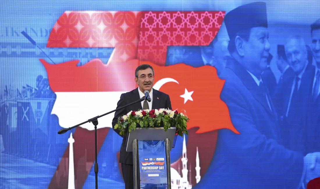 Cumhurbaşkanı Yardımcısı Cevdet Yılmaz, Endonezya Bağımsızlık Günü resepsiyonunda yaptığı konuşmada,