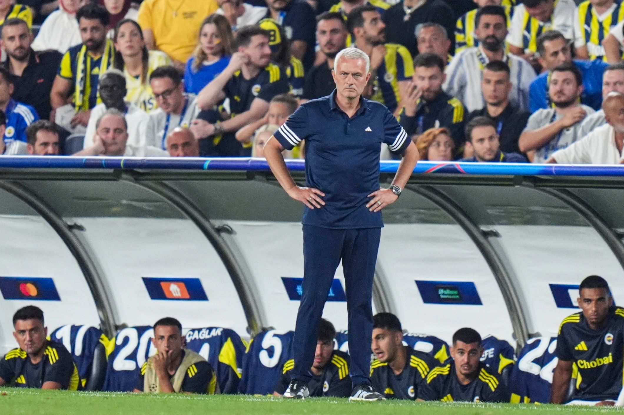 Şampiyonlar Ligi play-off turu ilk maçında Benfica’yı konuk eden Fenerbahçe,