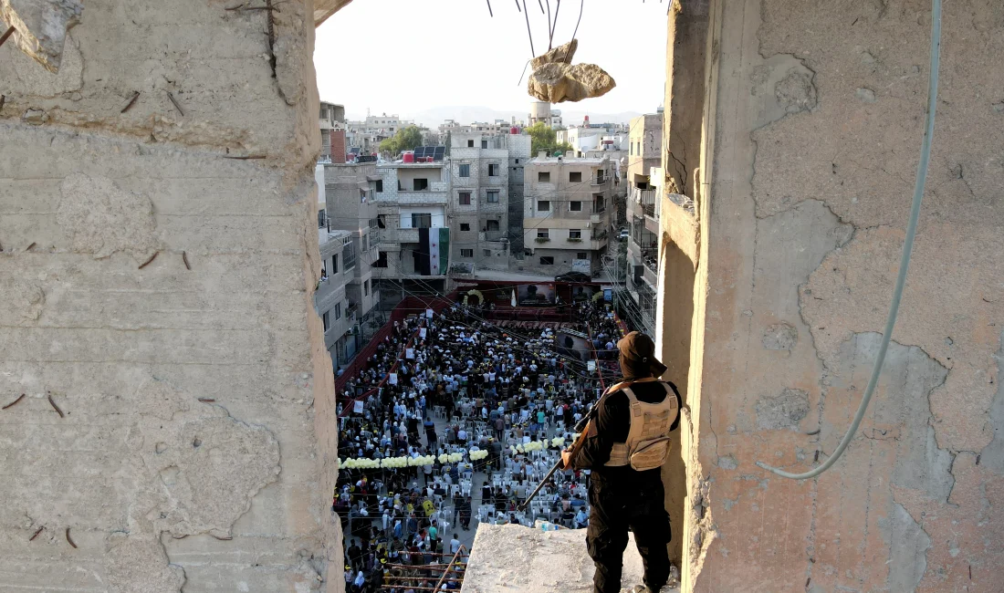 Doğu Guta’da yaşayan Suriyeliler, kimyasal saldırının yıl dönümünde hayatını kaybeden