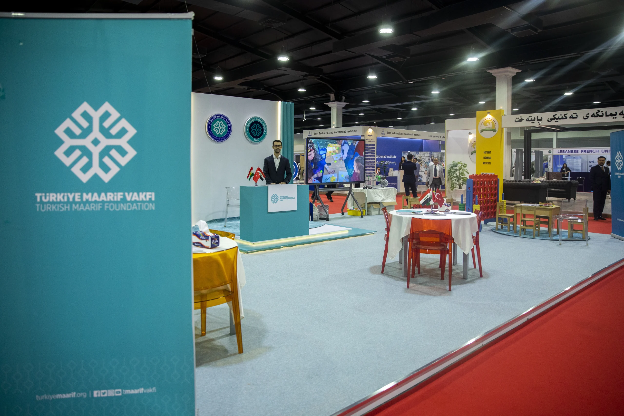 Erbil’de bu yıl dördüncüsü düzenlenen Üniversiteler ve Okullar Fuarı, Türkiye