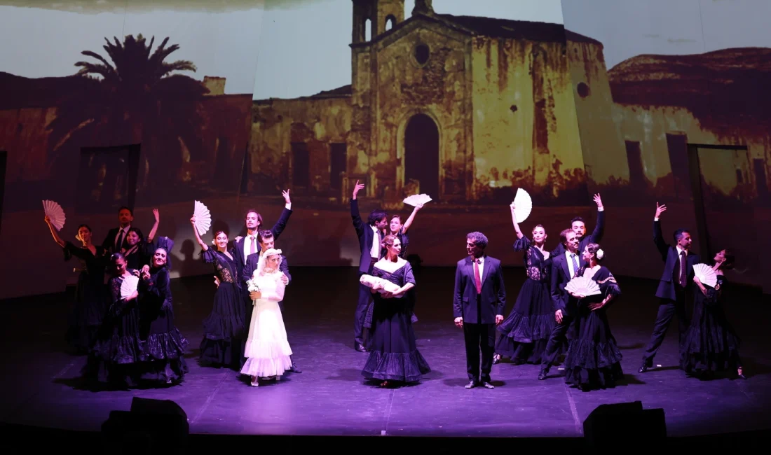 Bodrum Kalesi’nde sahnelenen Lorca’nın “Kanlı Düğün” balesi, tutku, intikam ve