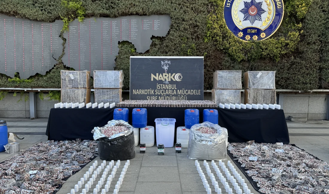 İstanbul ve Kocaeli’de uyuşturucu imalatına yönelik dev operasyon düzenlendi. 3
