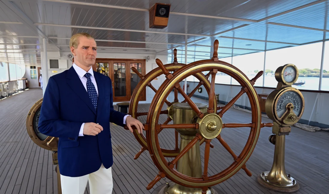 Cumhuriyet’in kurucusu Gazi Mustafa Kemal Atatürk’ün hatıralarını taşıyan Savarona yatı,