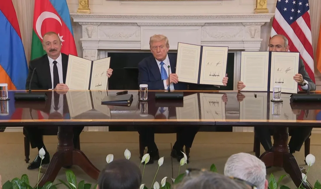 Ermenistan Başbakanı Paşinyan, Beyaz Saray’da imzalanan ortak deklarasyonun “yeni bir