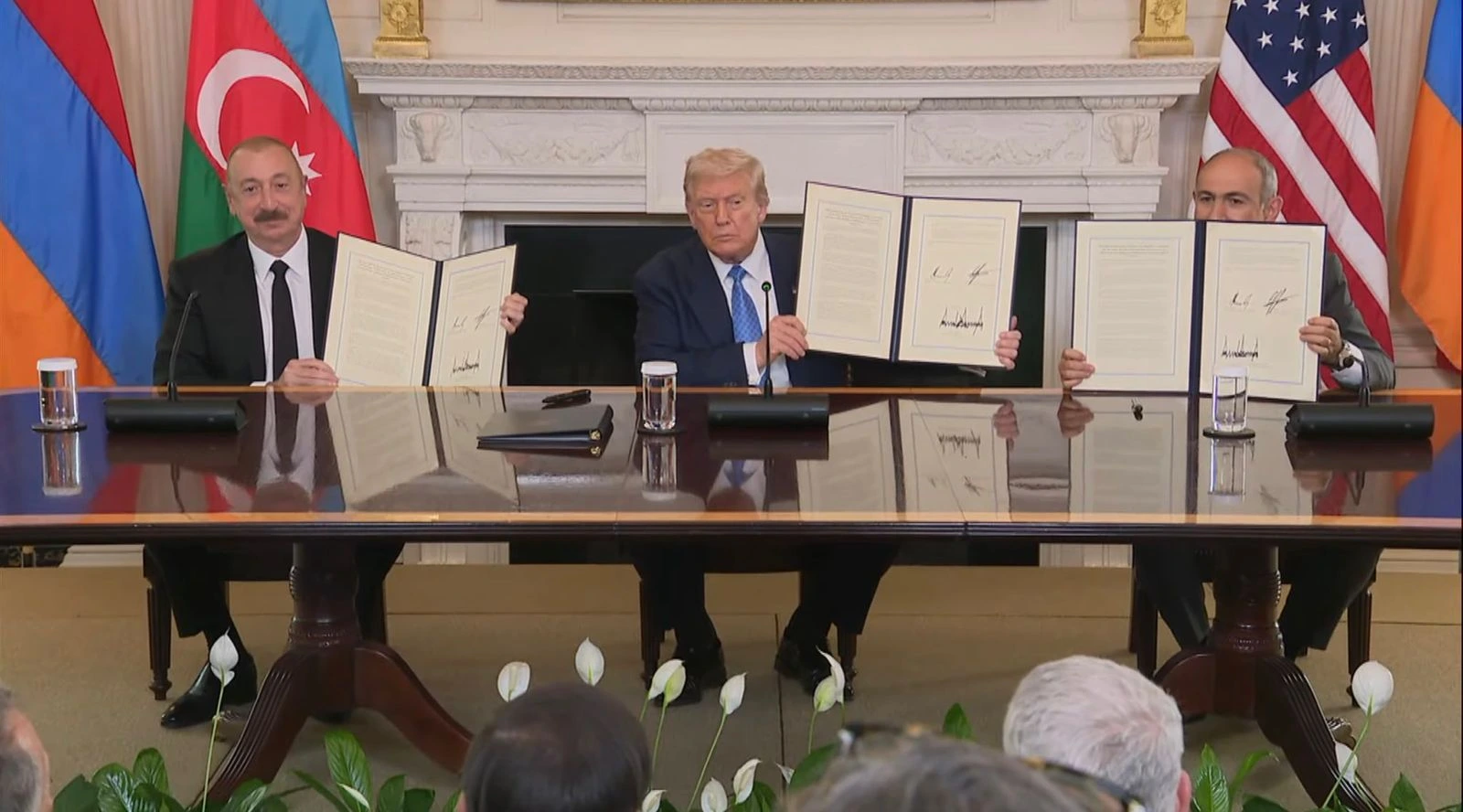 Ermenistan Başbakanı Paşinyan, Beyaz Saray’da imzalanan ortak deklarasyonun “yeni bir