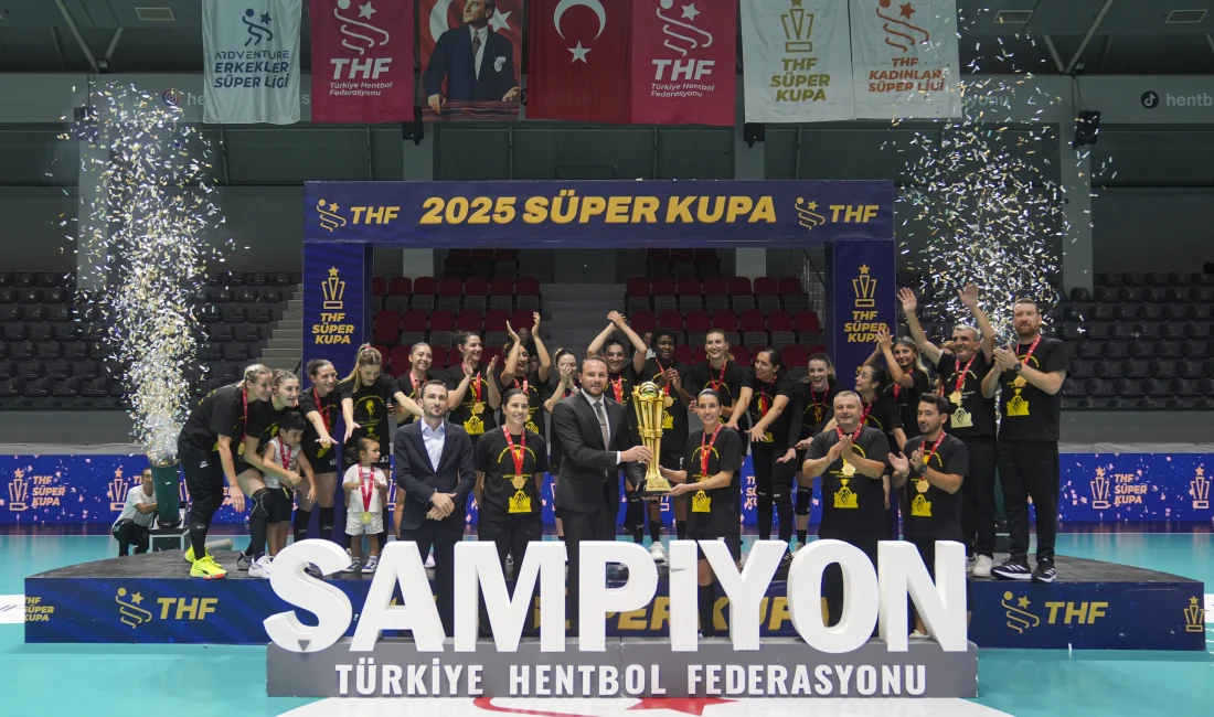 Bursa Büyükşehir Belediyespor, Hentbol Kadınlar Süper Kupa maçında Yalıkavakspor’u 30-26