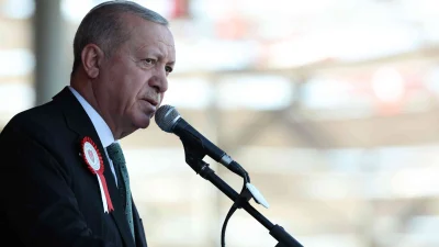 Cumhurbaşkanı Erdoğan, 30 Ağustos Zafer Bayramı’nda düzenlenen Harp Okulları mezuniyet