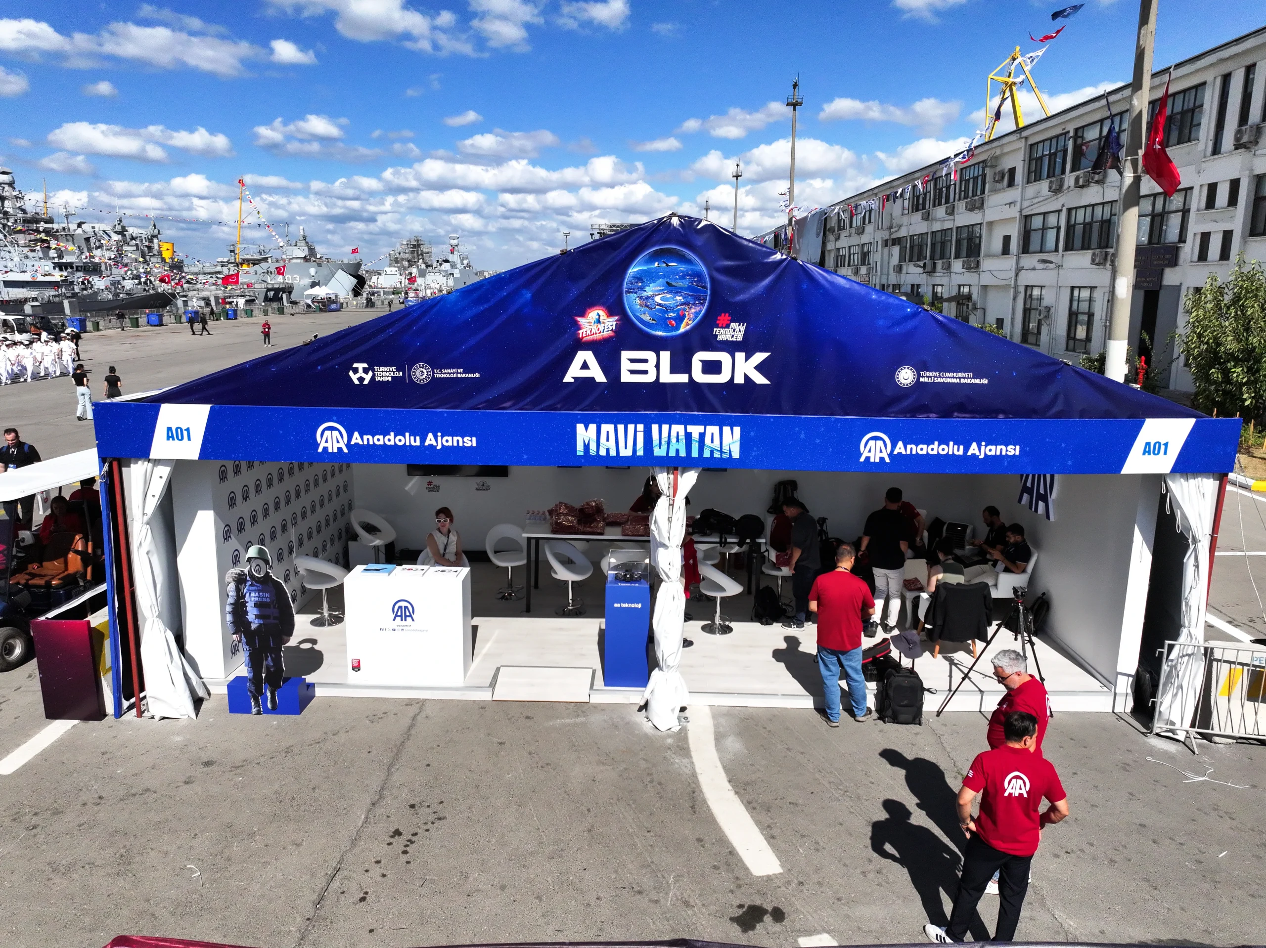 Milli Teknoloji Hamlesi’nin denizlerdeki yansıması TEKNOFEST Mavi Vatan, İstanbul Tersanesi