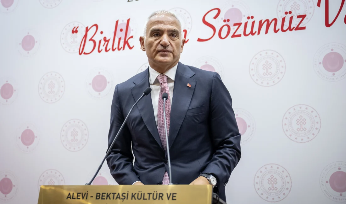 Kültür ve Turizm Bakanı Mehmet Nuri Ersoy, Alevi İnanç Önderleri