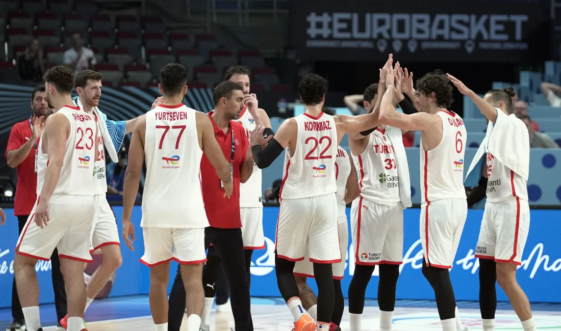 EuroBasket 2025’te Çekya’yı 92-78 mağlup eden A Milli Basketbol Takımı,